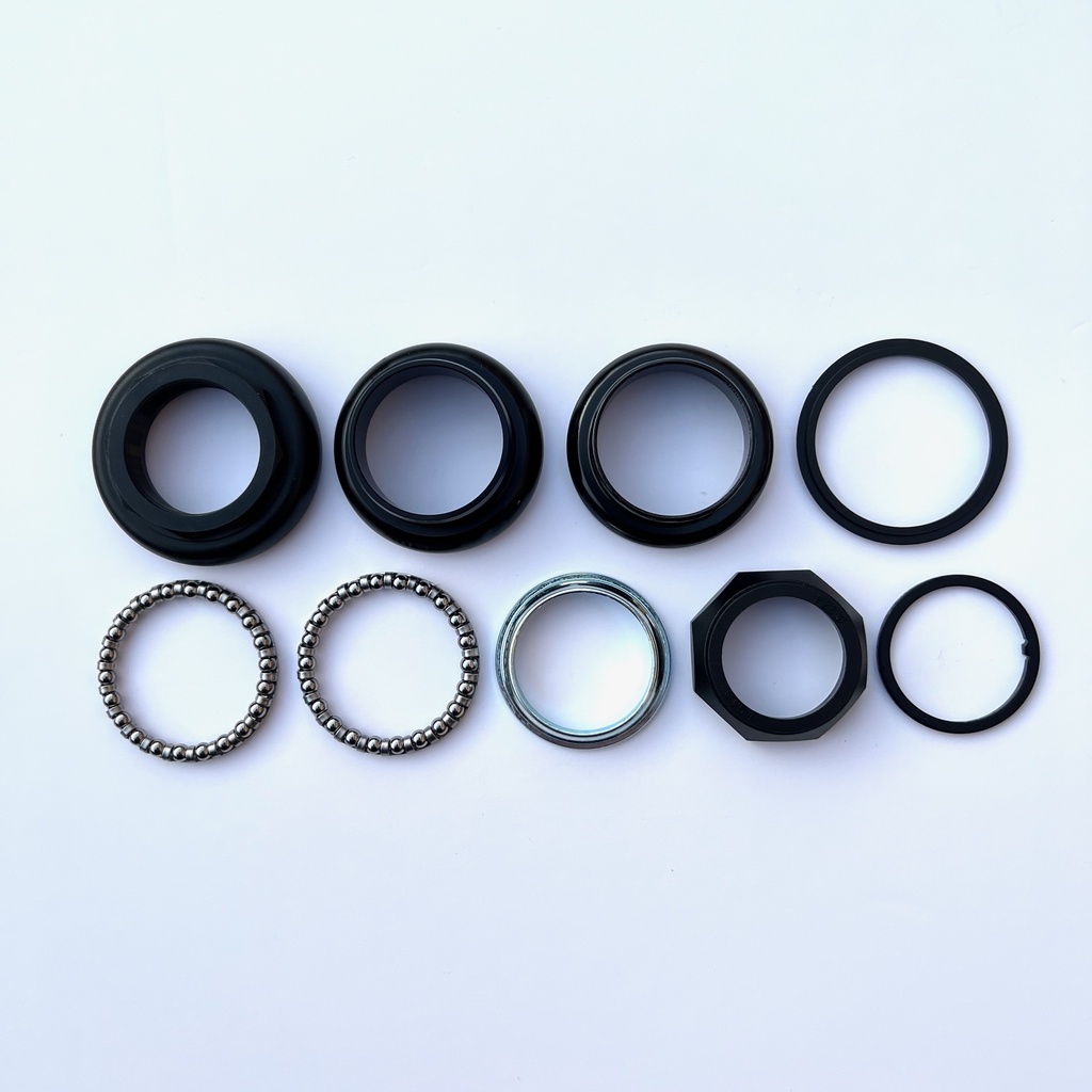 [QHEADSET-AL-BK] Brompton headbearing set 1 1/8 inch - aluminium