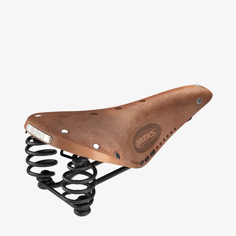 [B396HPLA07210] Brooks Flyer Softened saddle - Tan
