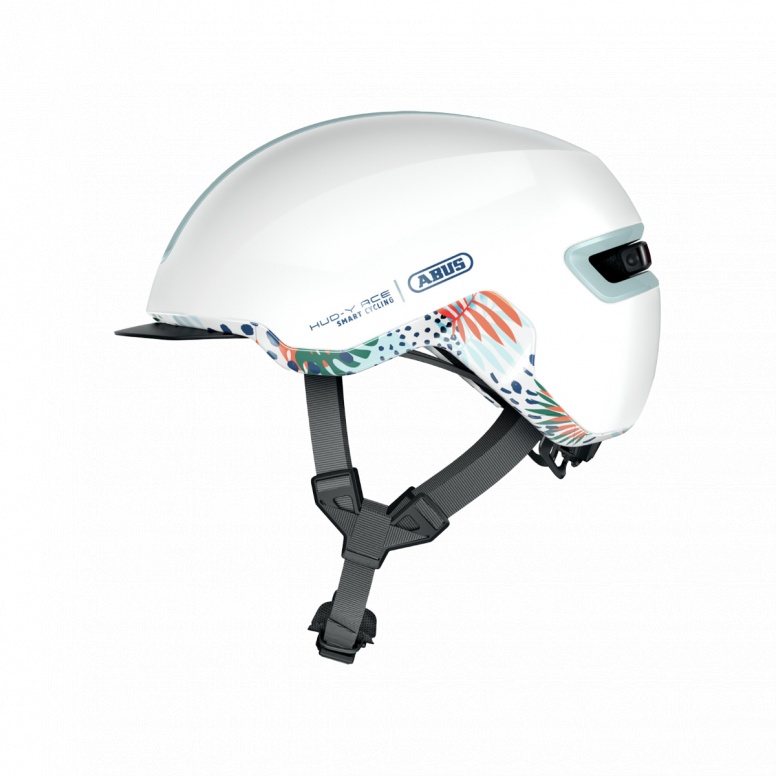 [AB-66945-3] Abus Hud-Y Helmet - Large - Flower White
