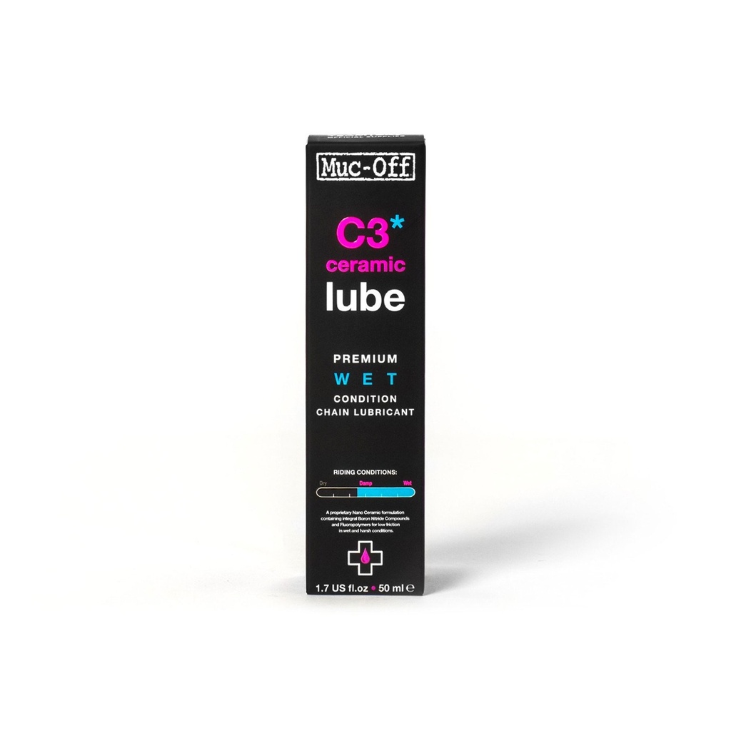 [869] Muc-Off C3 Wet Ceramic Lube 50ml