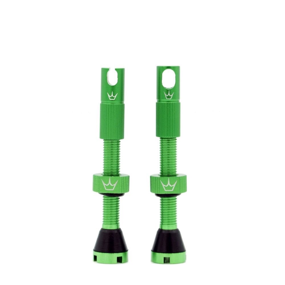 Peaty's x Chris King Tubeless MK2 Valves 42mm Matte Emerald