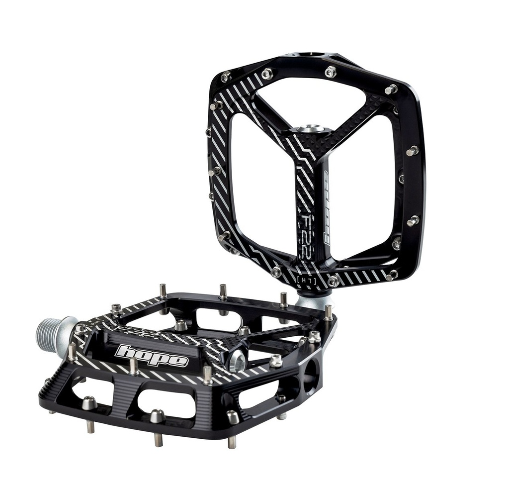 Hope F22 flat pedals - Pair - Black