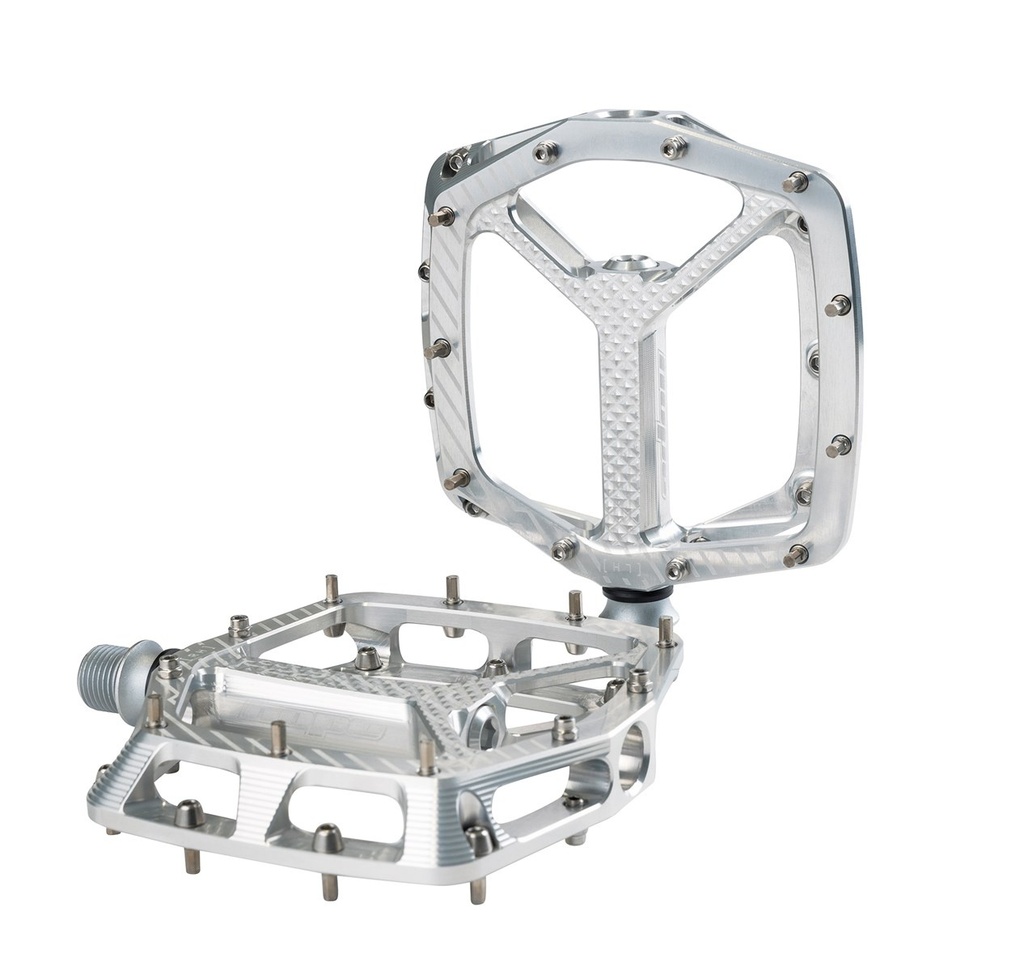 Hope F22 flat pedals - Pair - Silver