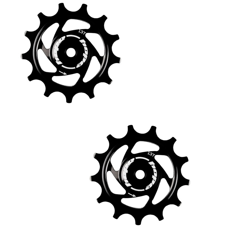 [HJW004N] Hope 13T  Jockey Wheels (pair) - Black
