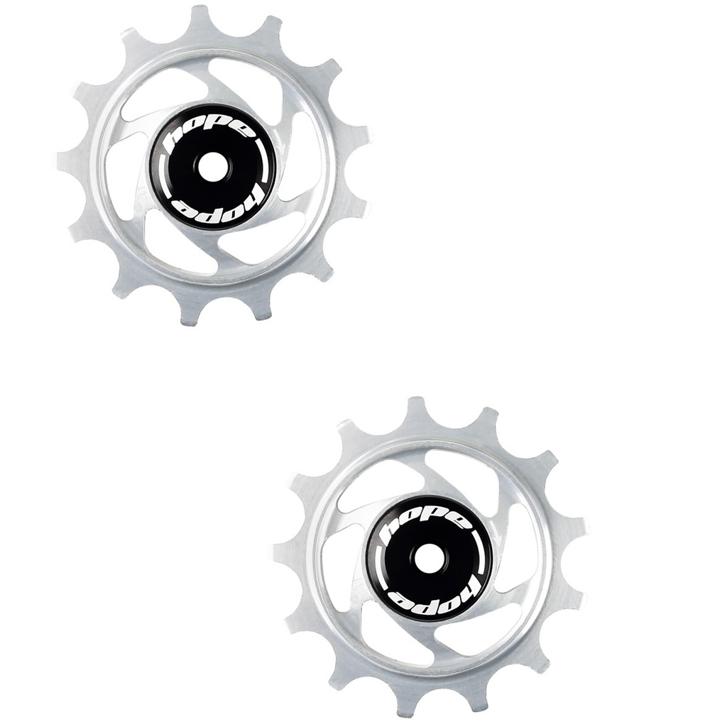 Hope 13T  Jockey Wheels (pair) - Silver