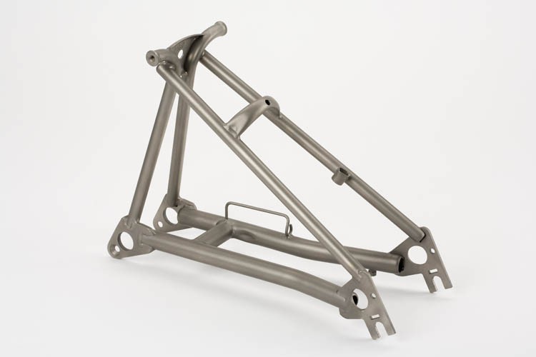 Brompton rear frame assembly - Cloud Blue