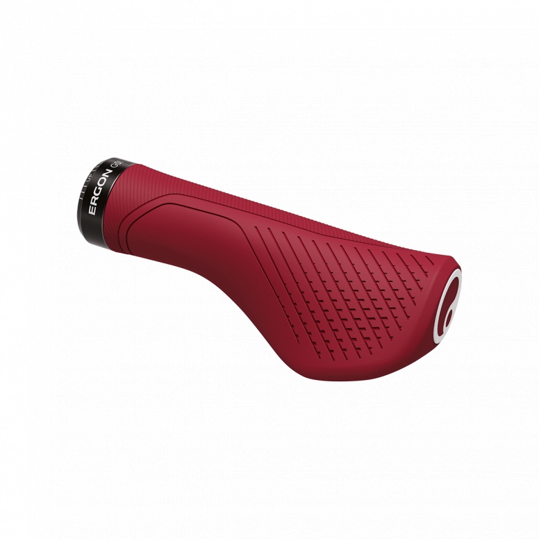 Ergon GS1-S Evo Touring Handlebar grips - small in red