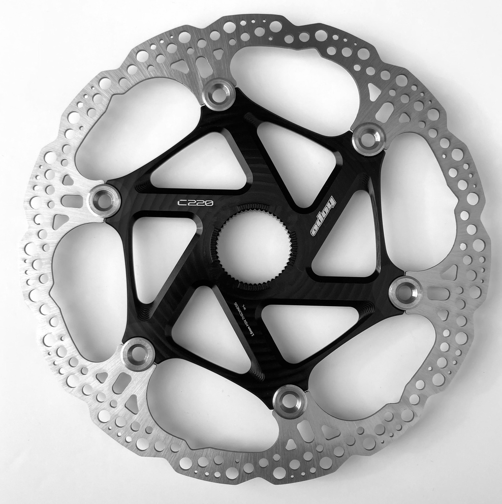 [HBSP435220CLN] Hope MTB centrelock floating disc - 220mm - black