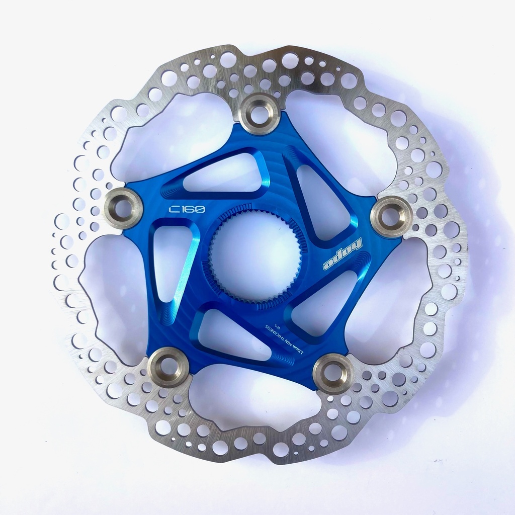 [HBSP435160CLB] Hope MTB centrelock floating disc - 160mm - blue