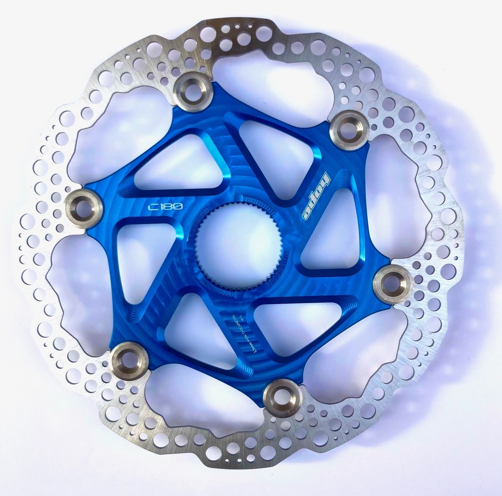 [HBSP435180CLB] Hope MTB centrelock floating disc - 180mm - blue