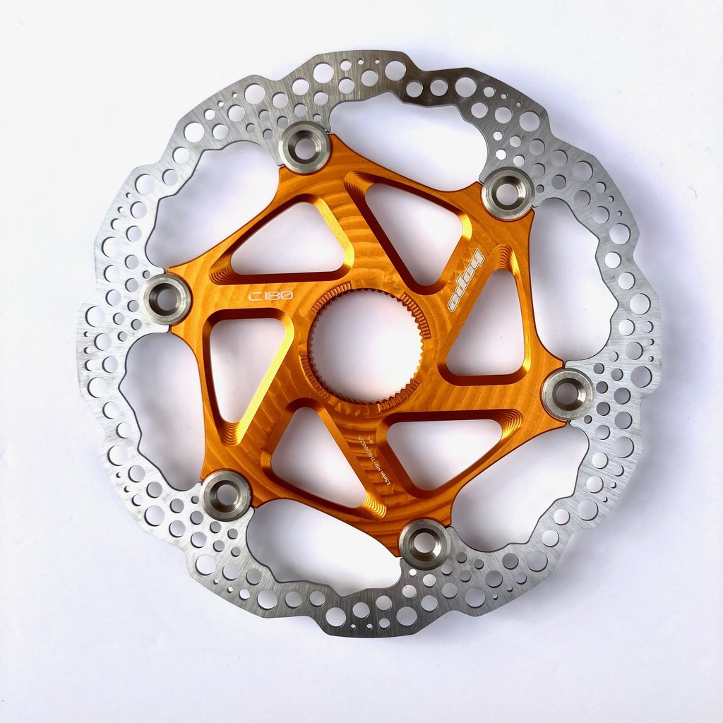 [HBSP435180CLC] Hope MTB centrelock floating disc - 180mm - orange