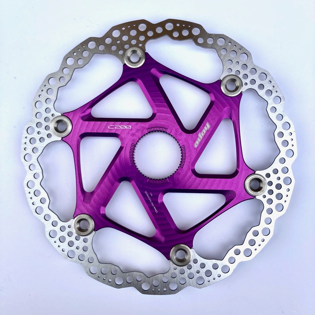 [HBSP435200CLPU] Hope MTB centrelock floating disc - 200mm - purple