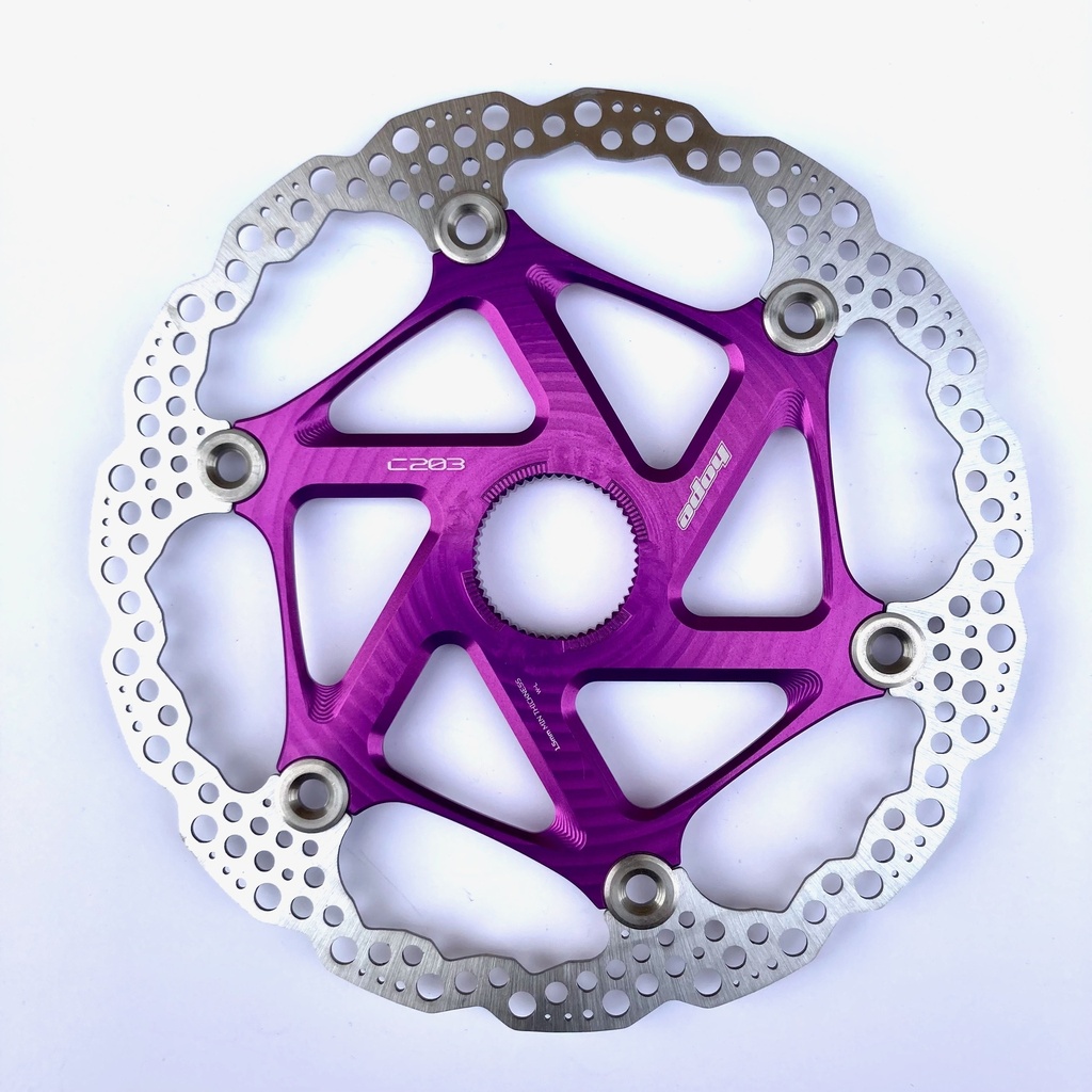 [HBSP435203CLPU] Hope MTB centrelock floating disc - 203mm - purple