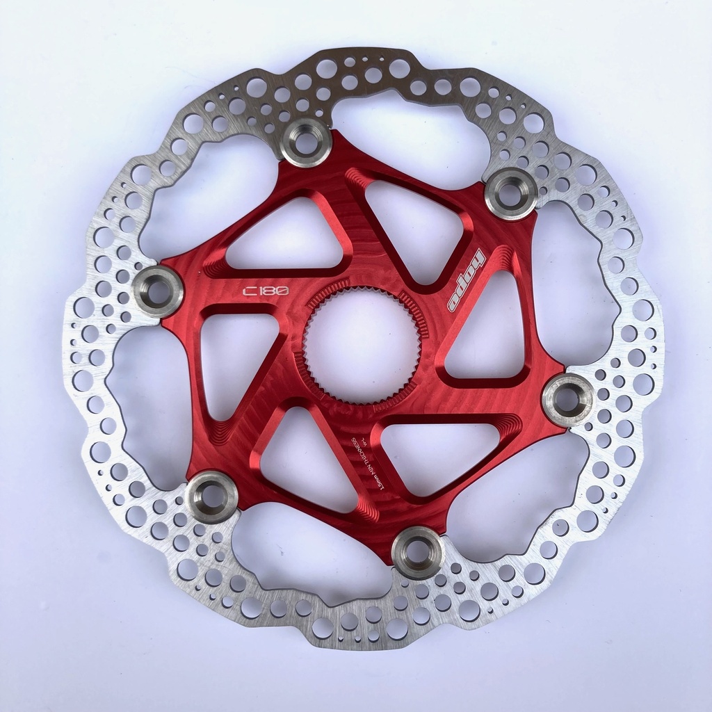 [HBSP435180CLR] Hope MTB centrelock floating disc - 180mm - red
