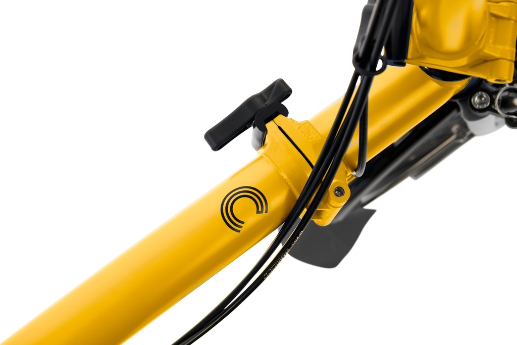 [B-S6L-mYE.rYE-BCL] Brompton C Line 6-speed Low Bar - Bumblebee Yellow