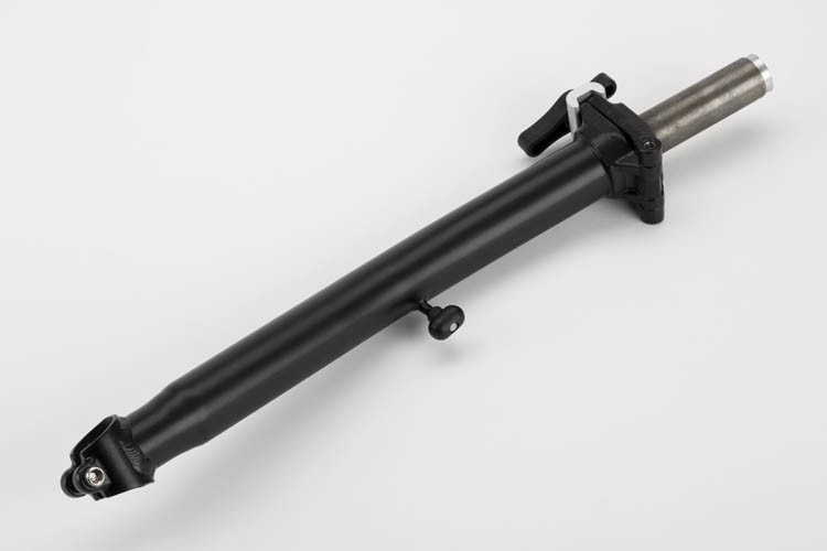 [Q102875] Matt Fire Coral S type handlebar stem for Brompton folding bike
