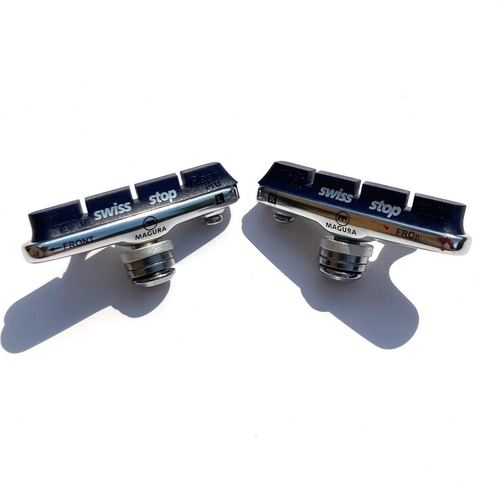[2700165] SwissStop Magura rim brake pads - with silver holders