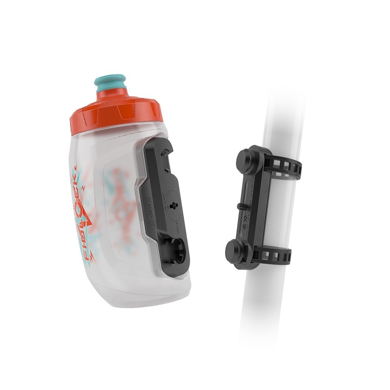 [09640-001032(CLR)] Fidlock TWIST bottle 450 kids with uni base - clear