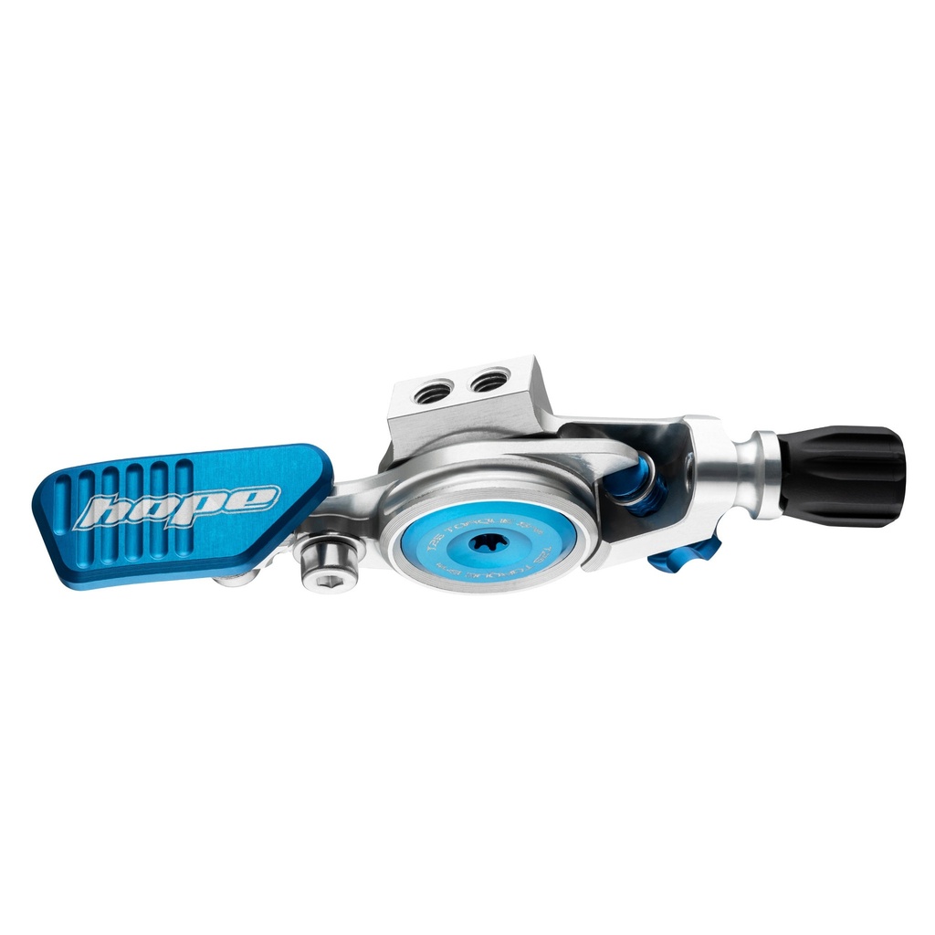 Hope dropper lever - lever only - Silver/Blue