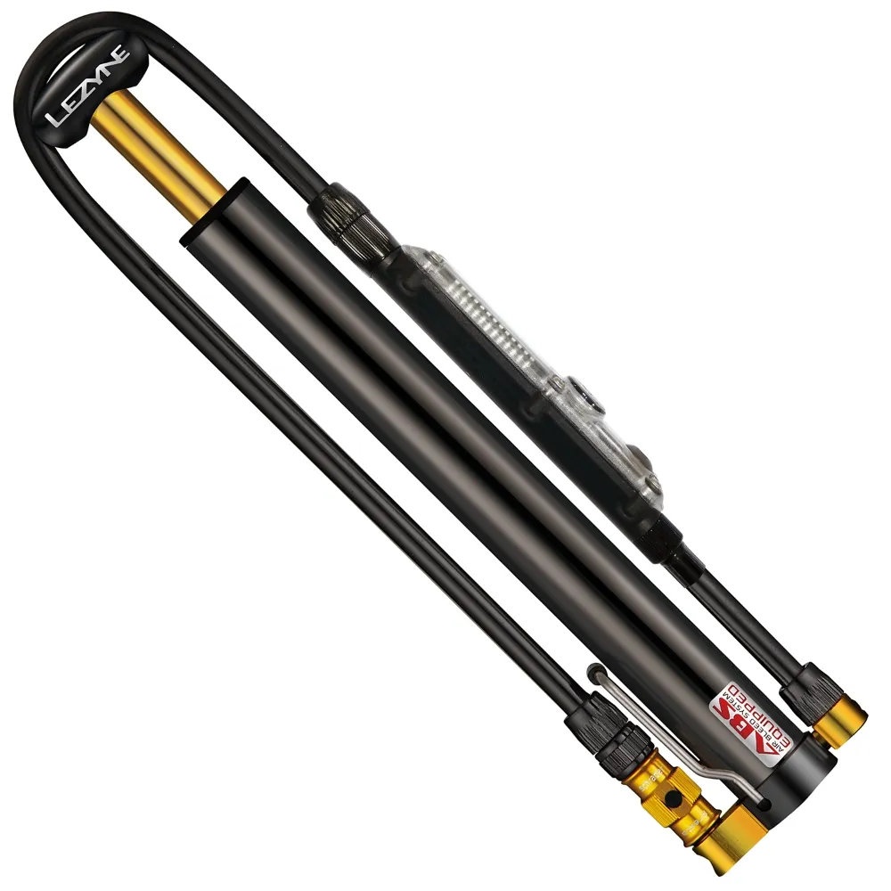 [L-1-MP-MFDR-V204HVDG] Lezyne Micro Floor Digital Drive HVG Pump - Black
