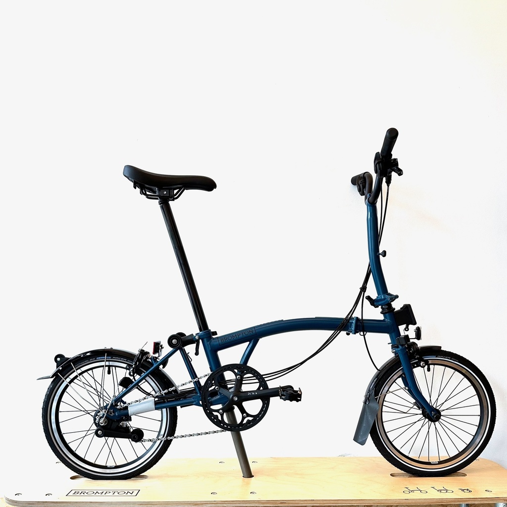 Brompton C Line 6-speed Mid Bar - Ocean Blue