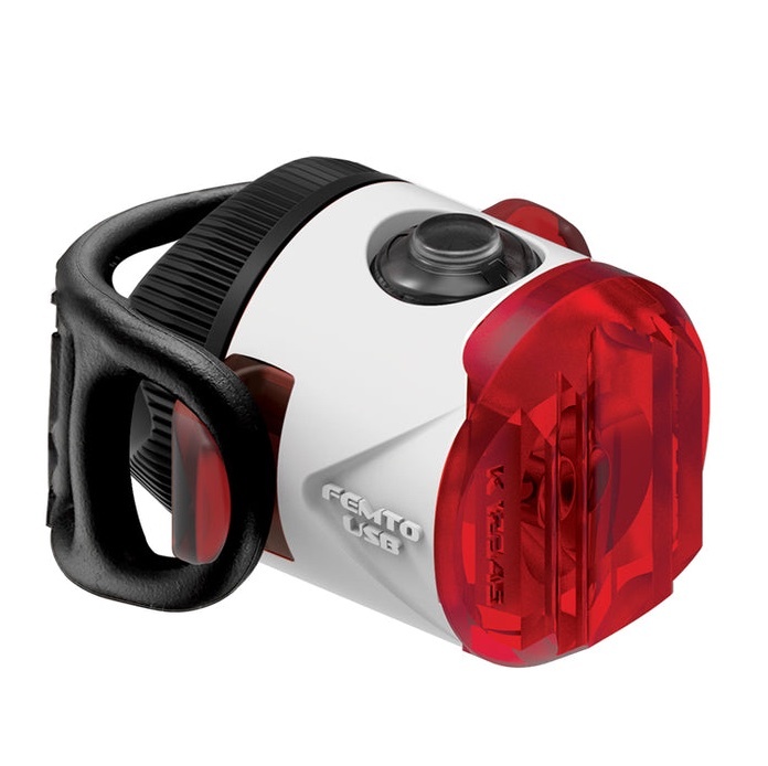 [L-1-LED-31R-V107] Lezyne Femto Rear Light - USB Drive - White