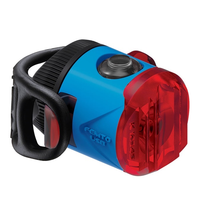 [L-1-LED-31R-V110] Lezyne Femto Rear Light - USB Drive - Blue