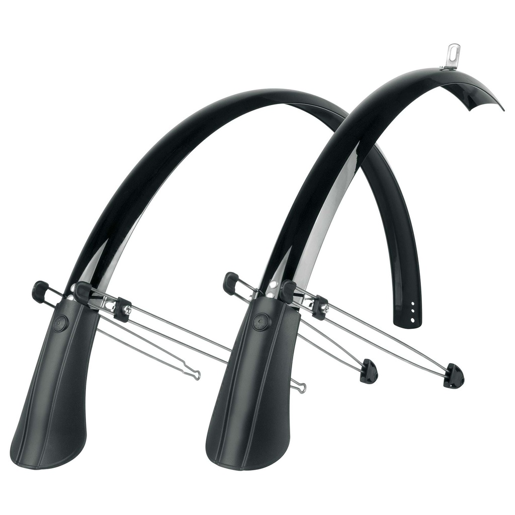 [10976] SKS Commuter Mudguard set with Spoiler - Black