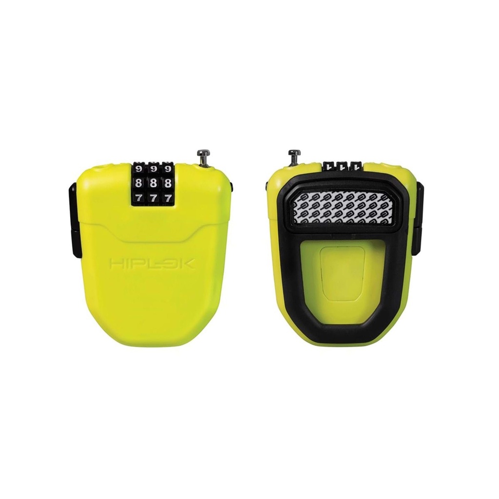[HLFX1LI] Hiplok FX Wearable Retractable Combination Lock - Lime