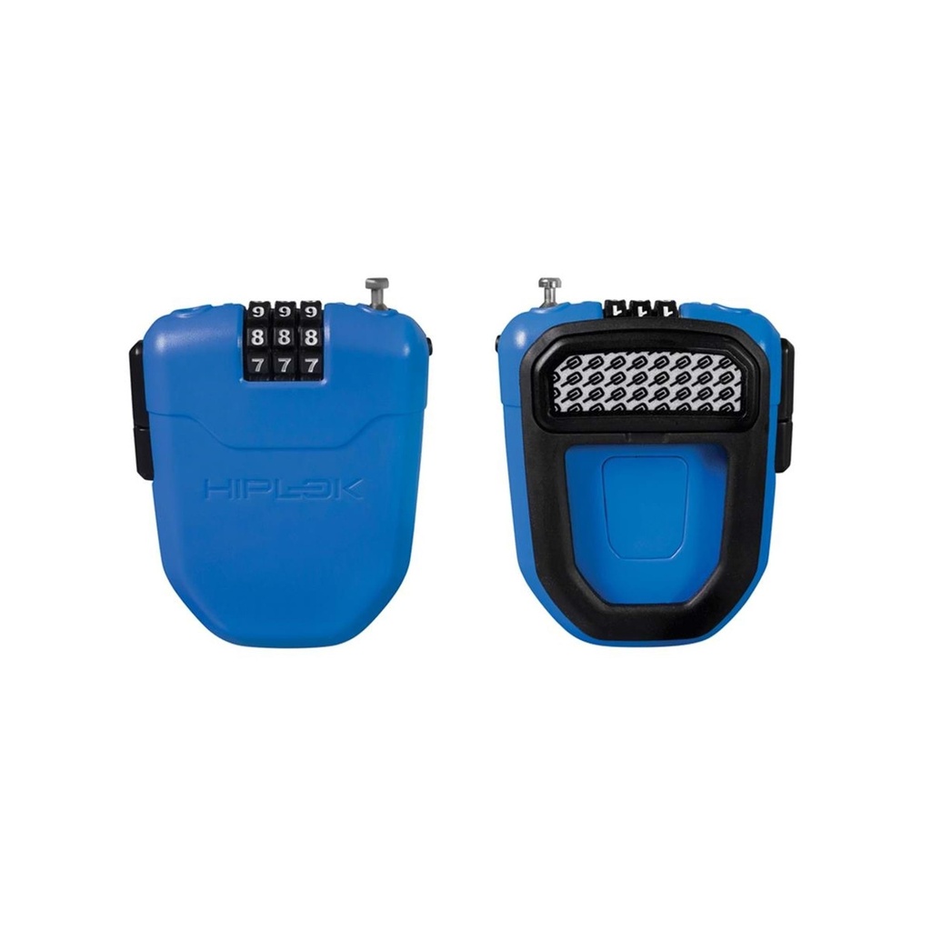 [FX1CY] Hiplok FX Wearable Retractable Combination Lock - Cyan
