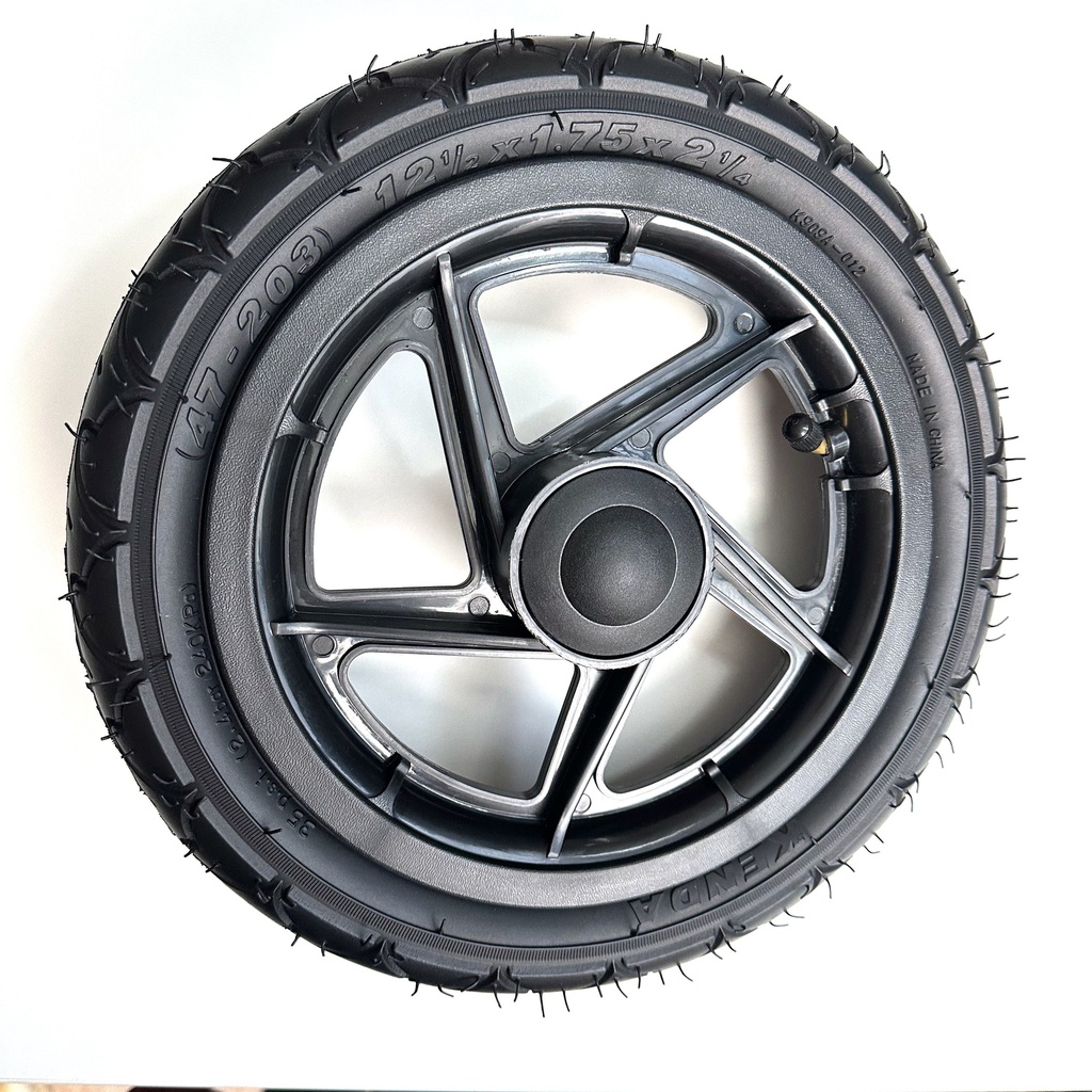 [950171] Burley Travoy wheel, inner tube and tyre - Black