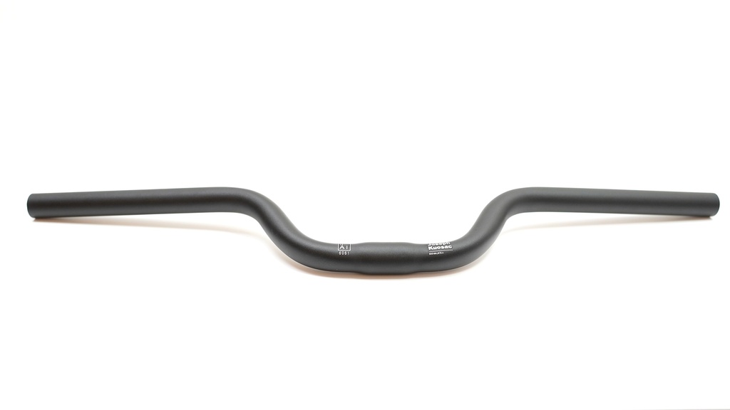 [JK-HDBMRB254B] Joseph Kuosac Mid Rise Handlebar for Bromptons- 25.4mm diameter - 600 mm - Black