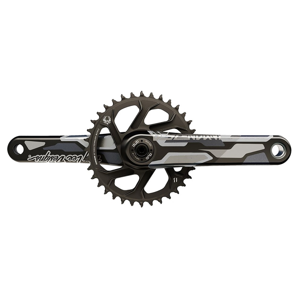 Truvativ Crank Descendant Collab Troy Lee Designs Eagle Boost 148 DUB 125 with Direct Mount 32T X-Sync 2 Chainring  - Black