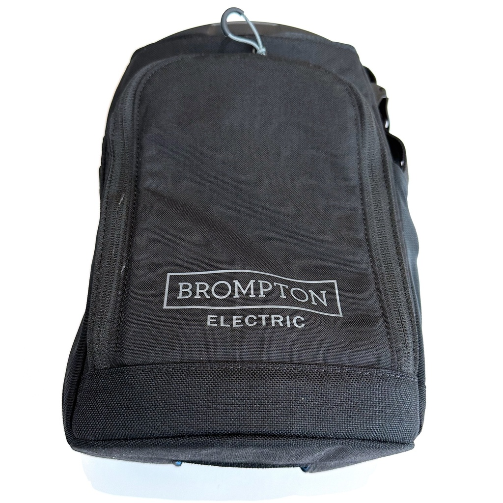 [Q103642] Brompton Electric small bag - with frame - Grey detailing