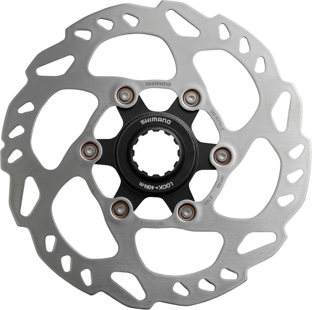 [SM-RT70] Shimano 105, GRX, SLX - SM-RT70 Ice Tech Centre-Lock disc rotor, 160 mm