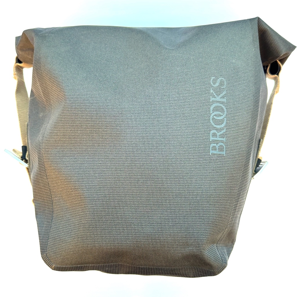 Brooks John O'Groats Waterproof Front Travel Pannier - Grey