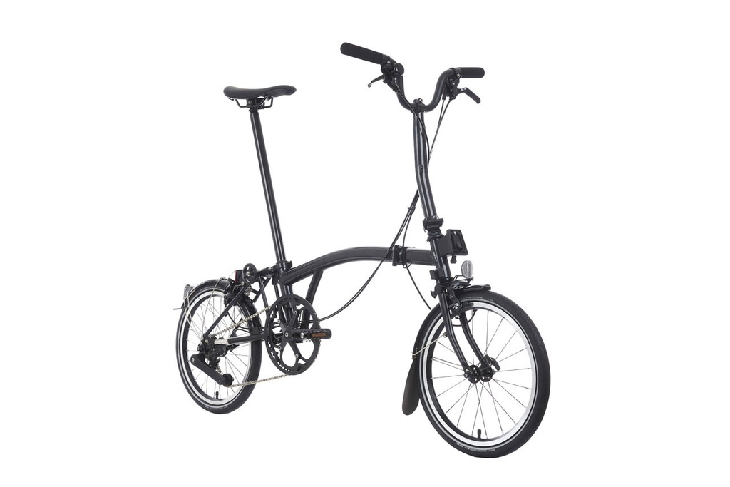 [B-P-M12L-mMB-rTiBK-TYCC] Brompton P Line 12-speed Mid - Midnight Black