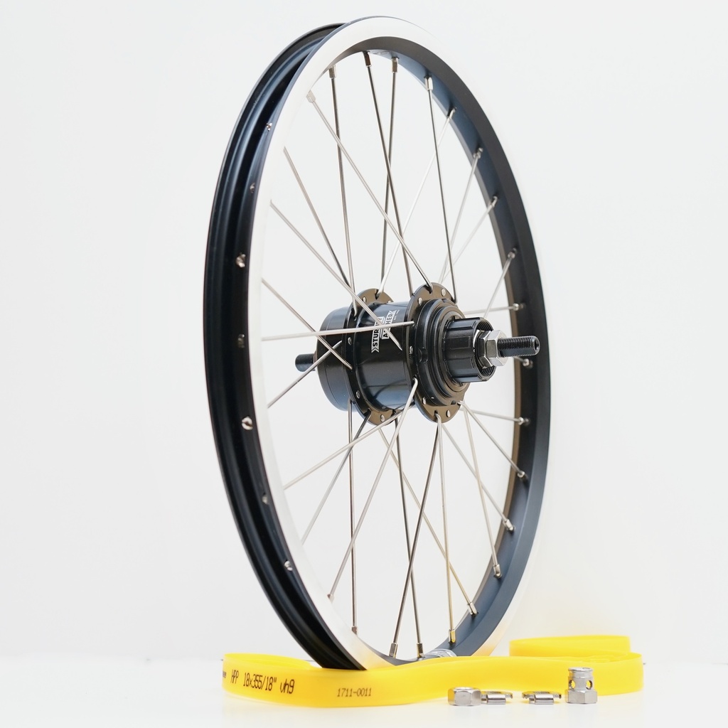 [QE-RW3SS-SL] Brompton Electric 12-speed rear wheel