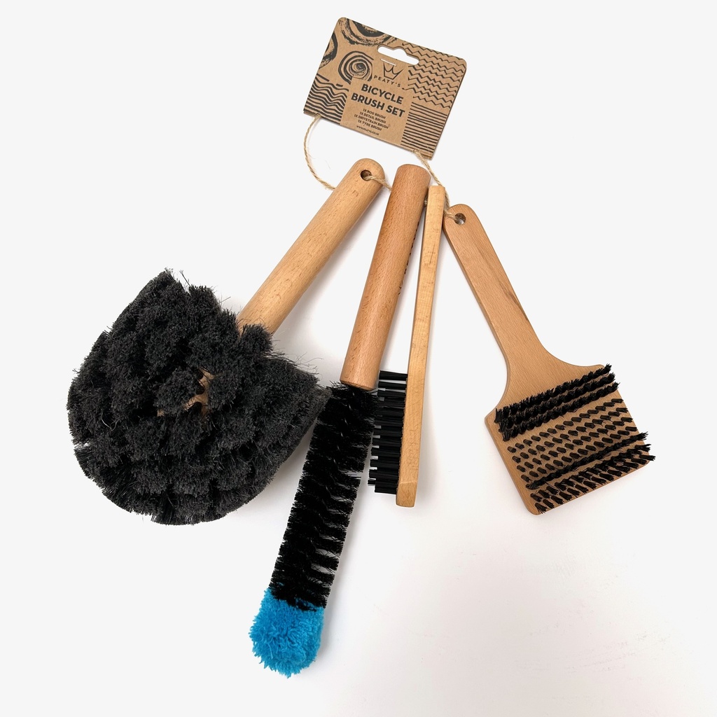 [PT-PBR-SET-1] Peaty's Bicycle Brush Set
