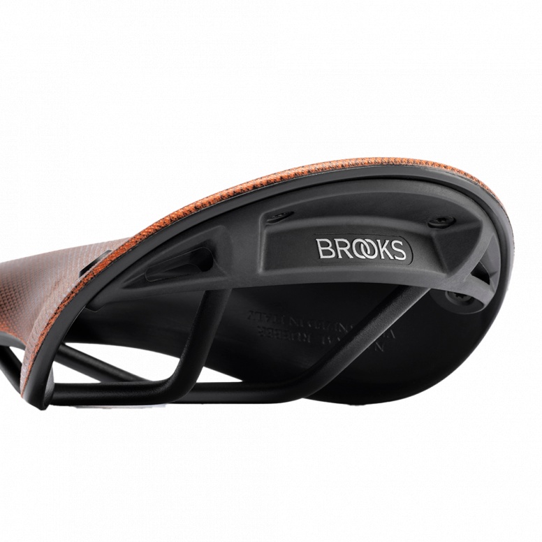 Brooks C17 All-Weather Cambium Carved Saddle - Orange