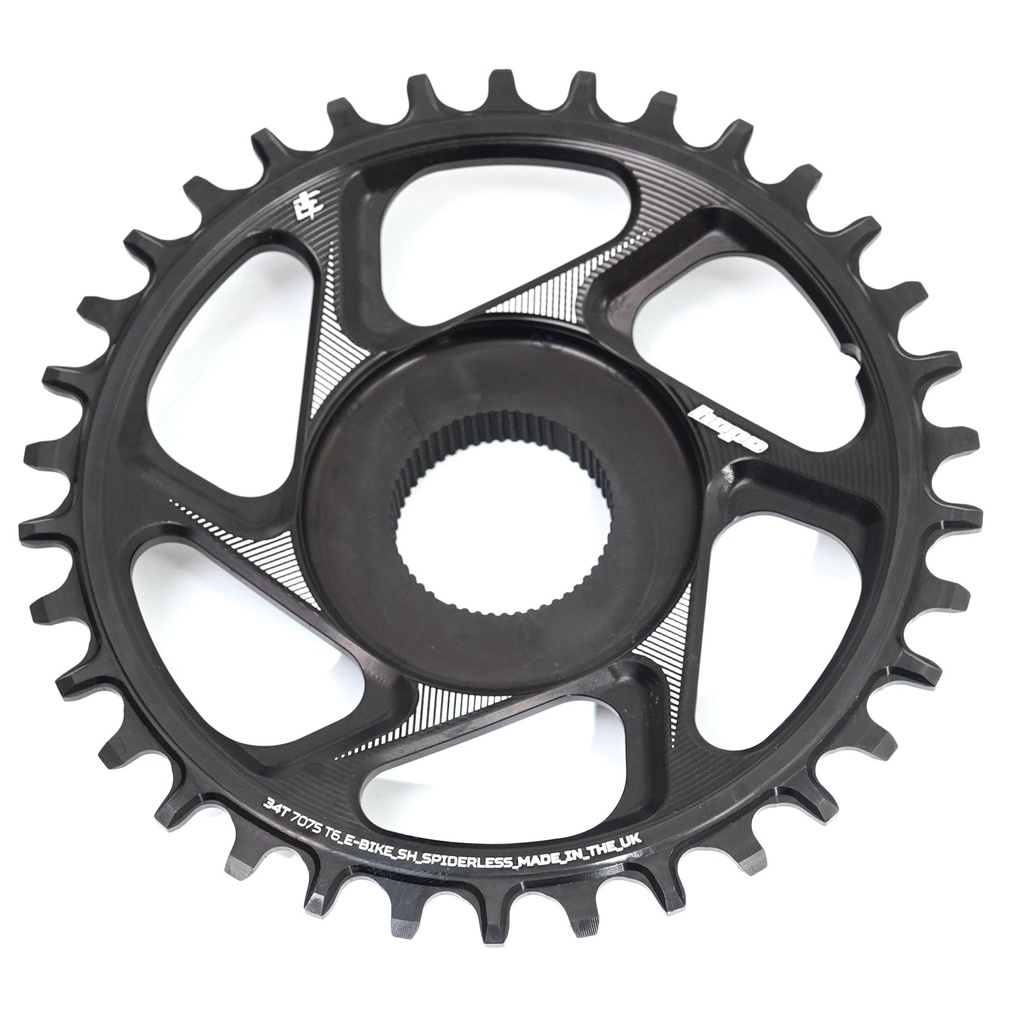 Hope 34T R22 E-bike Retainer Ring - Shimano - Black