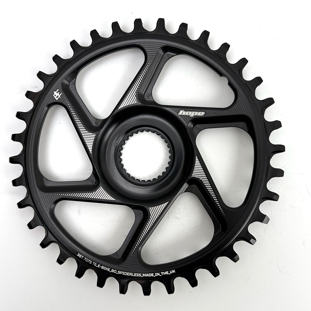 Hope 36T R22 E-bike Retainer Ring - Bosch Gen 4 - Black