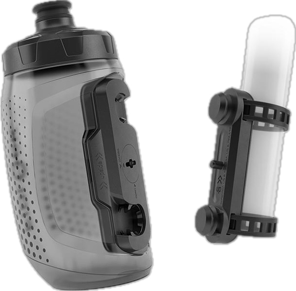 [09626-P02032(TBL)] Fidlock TWIST bottle 450 with uni base - Transparent Black