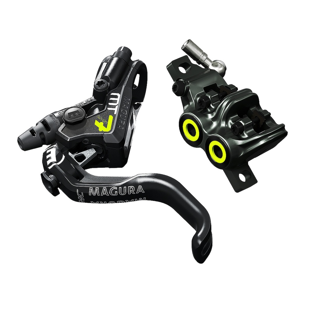 [2702431] Magura MT7 Pro Brakes - 1 finger lever - Black / Yellow