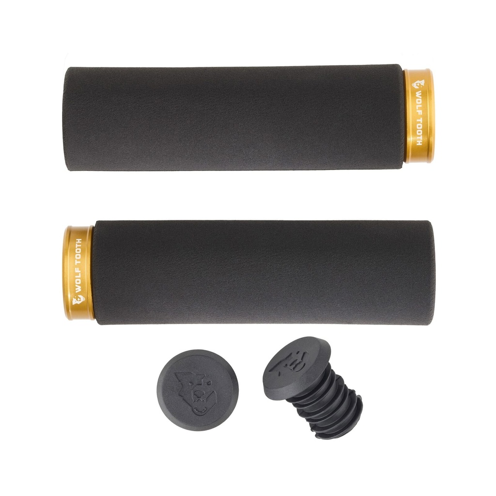[WTFPLCKBLKGLD] Wolf Tooth Fat Paw Lock-On Grips - Gold
