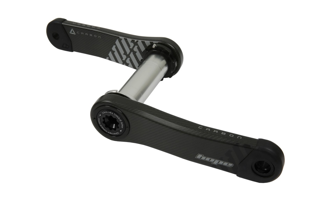 [HCCN7370N] Hope Carbon Crankset 68/73mm - Black - 170mm