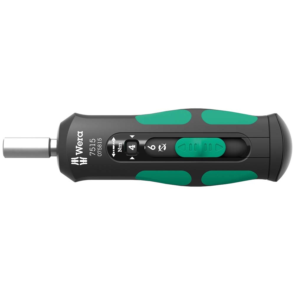 Wera Tools 7515 Kraftform Safe Torque Screwdriver set - 7 piece set - 2 - 6 NM