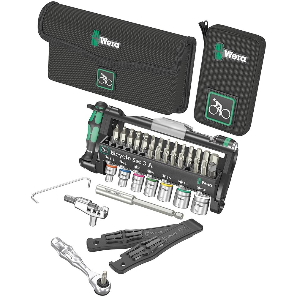 Wera Tools Bicycle Set 3 A, Tool Check Plus With Pouch - 40 piece set