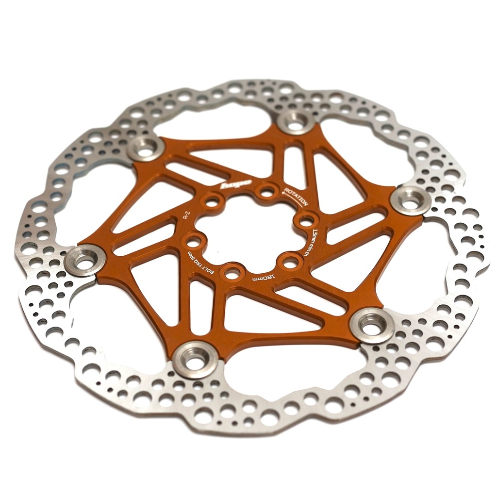 Hope Floating Rotor- 6 bolt - 180mm - Bronze