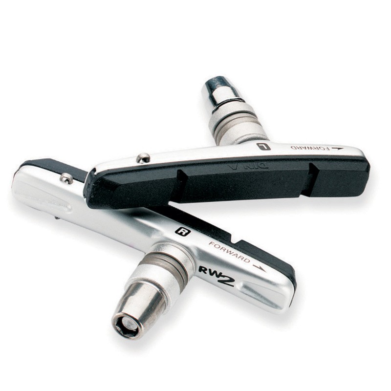 [11.5336.101.000] Pair of Avid Rim Wrangler 2 cartridge V-brake pads - Silver